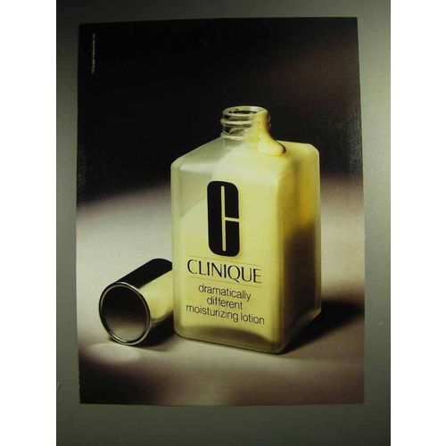 1992 Clinique Dramatically Different Lotion Ad