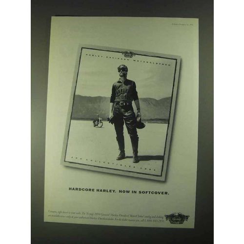 1994 Harley-Davidson MotorClothes Ad - Hardcore