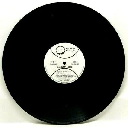 Lobo Calumet PROMO White Label LP 1973 Big Tree Vinyl Record Vintage (P2)