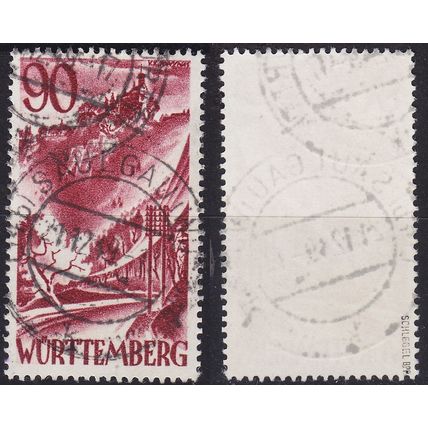 GERMANY Alliiert Franz. Zone [Württemberg] MiNr 0037 ( O/used ) [01] geprüft