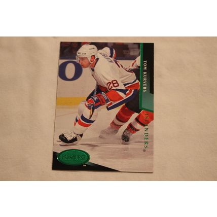 Tom Kurvers 1993/94 Parkhurst EMERALD ICE NO. 392