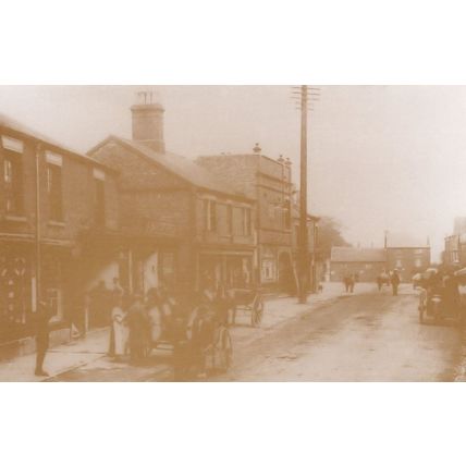 Ripley Derby First Tram Transport Postcard