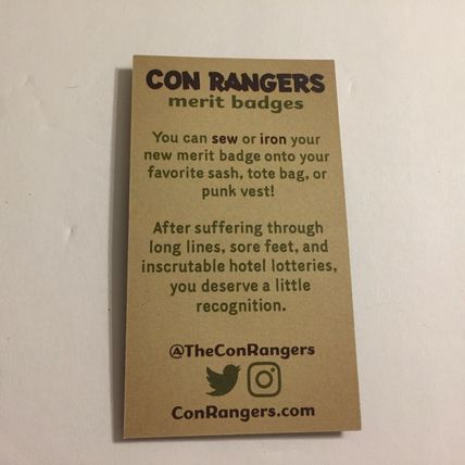 New Got into Hall H Merit Badge 1.5'' Patch