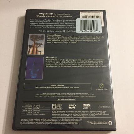 NEW BBC Planet Earth Volume 4 Seasonal Forests Ocean Deep DVD Sealed