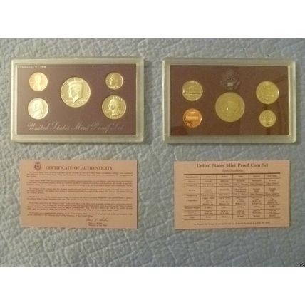 LOT OF 2 1993 UNITED STATES SF MINT SET PROOF SET with CASES & COA