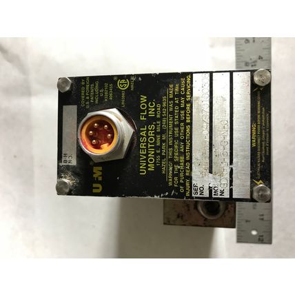 UFM GDN-1-5-G-S-O UNIVERSAL FLOW MONITOR B-H NO 1,GDN-1-5-G-S-O 75V 9-NGT,EO