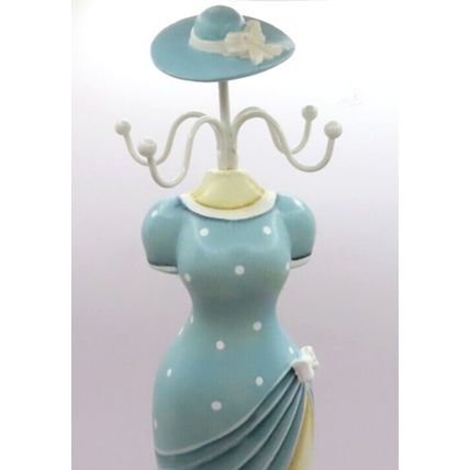 Blue Dress Jewellery Hanger 32 CM Storage Gift Home Decor Ladies Bracelets