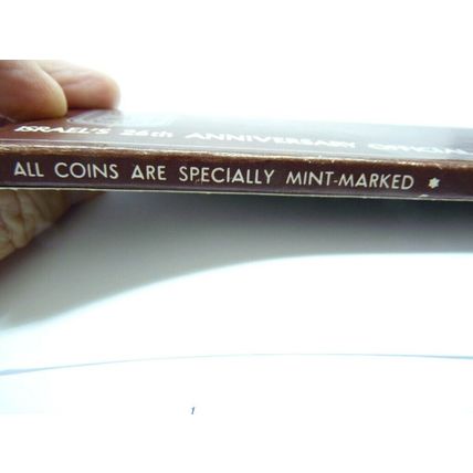 Set Israel 1974 26th Anniversary Official Mint Government Coins Each Mint Marked