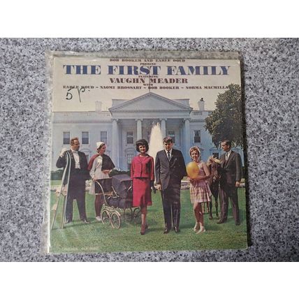Bob Booker and Earle Doud featuring Vaughn Meader – The First Family 1962 (LP)