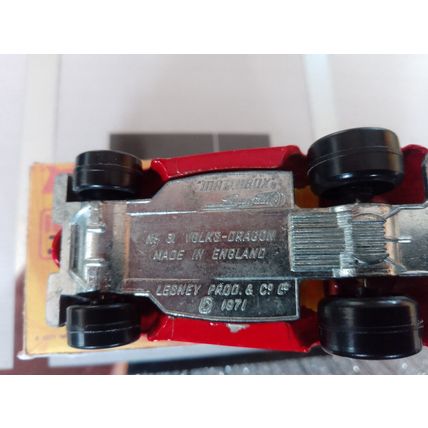 Matchbox Superfast No31 Volks-Dragon - with Reproduction / Replica Box