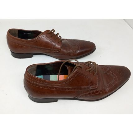 Paul Smith Brown Brogues Leather Men’s Shoes Size 7 Uk Euro 41 Lace up Smart