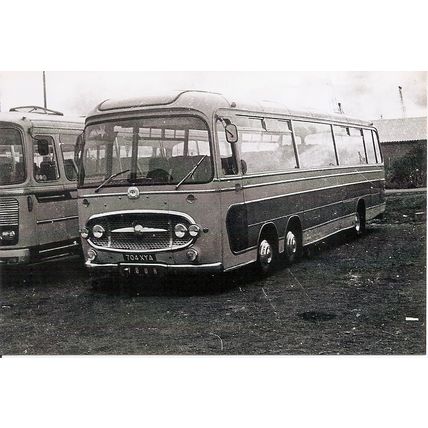 Black & White Photograph of Crown Tours of Frome - 704 XYA