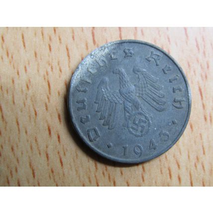 1943a 10 Pfennig Germany Third Reich Coin