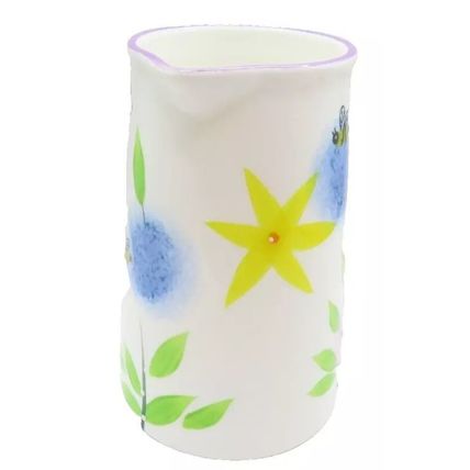 Bees Floral Jug 14 CM Fine China Tableware Home Decor Ceramic Microwave Safe