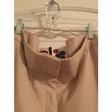 Roz & Ali Women's Plus Capri Pants Size 24 Beige