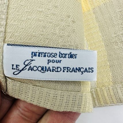Primrose Dishtowel Bordier Nautilus Sable Sand Torchon 24in X 31in Cotton France