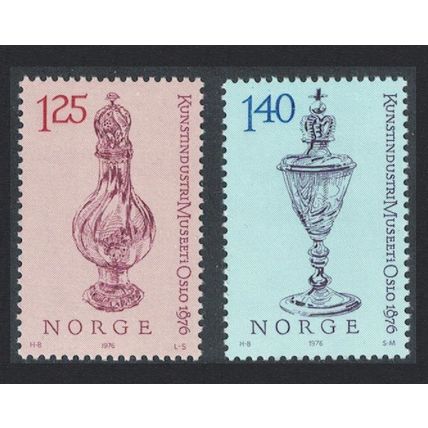 Norway Oslo Museum of Applied Art 2v 1976 MNH SG#755-756 Sc#673-674