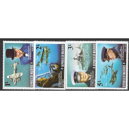 1974 4 different values - MNH (**) - CHURCHILL