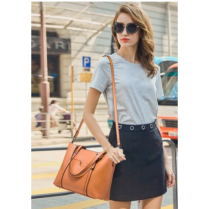 Women's Tote Bag Handbag Brown