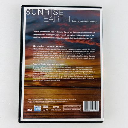 Sunrise Earth America's Greatest DVD (Greatest Hits East, Greatest Hits West)