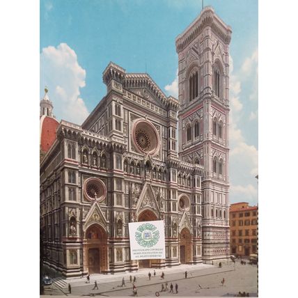 LOT of 5 VINTAGE FLORENCE ITALY ILLUSTRATED TRAVEL GUIDEBOOKS