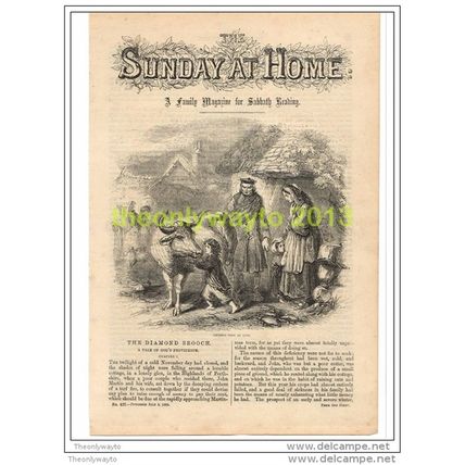 CRUMMIE (THE COW) MUST BE SOLD, SCOTLAND, BOOK ILLUSTRATION (PRINT), 1862
