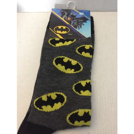 NEW DC Batman Unisex Crew Socks Size 10-13