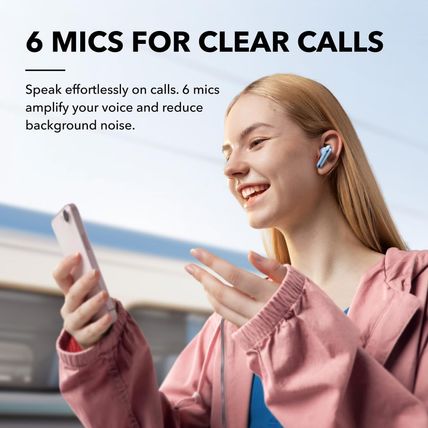Soundcore by Anker Liberty 4 NC Wireless Noise Cancelling Earbuds, 98.5% Noise R