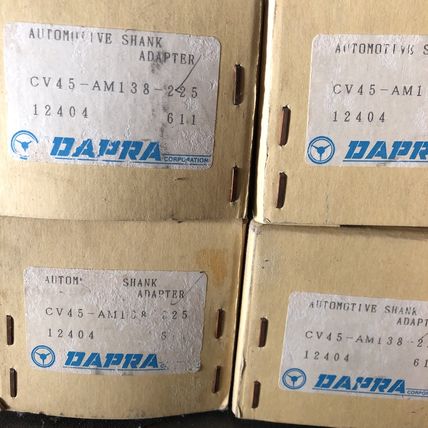 DAPRA CV45-AM138-225,DAPRA 611 AUTOMOTIVE SHANK ADAPTER N/C TOOLING SYSTEM,AQ