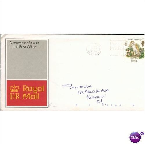 GB Cover 1986 - Post Office Souvenir cover