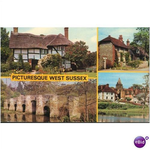 GB Postcard - Picturesque West Sussex