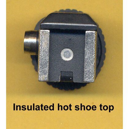 Nikon Screwlock PC Female Flash camera insulated Screw Lock hot shoe adapter