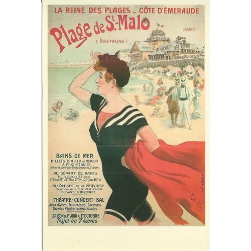 La Reine des Plages – Côte d’Émeraude – Plage de St.-Malo.