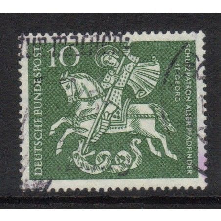 GERMANY 1961 PATHFINDERS 10pf USED