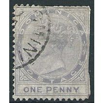 Dominica 1874 SG 1 1d Lilac Filler ... .