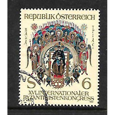AUSTRIA 1981 6s INTERNATIONAL CONGRESS SG 1911 FINE USED