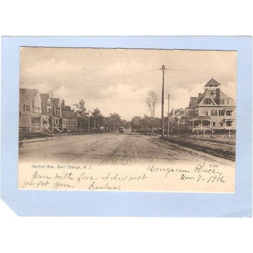 New Jersey East Orange Central Ave~822