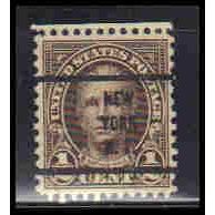 Used 653 1/2c Nathan Hale Fine PreCnx KA6933