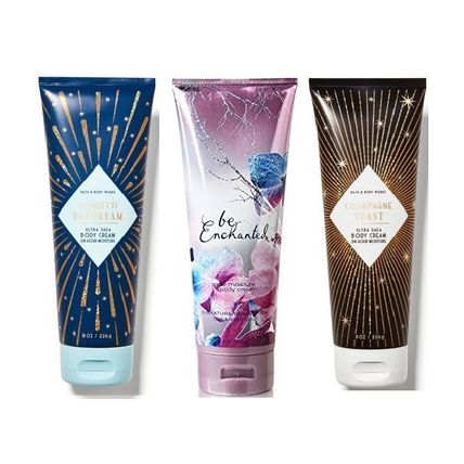 Bath & Body Works Body Cream Set Be Enchanted Champagne Toast Confetti Daydream
