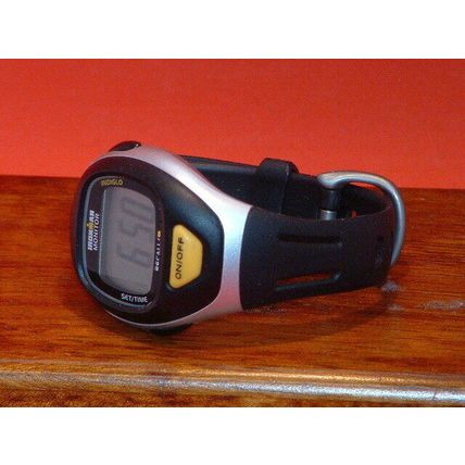 Pre Owned Timex Black Monitor Digital Sports Watch