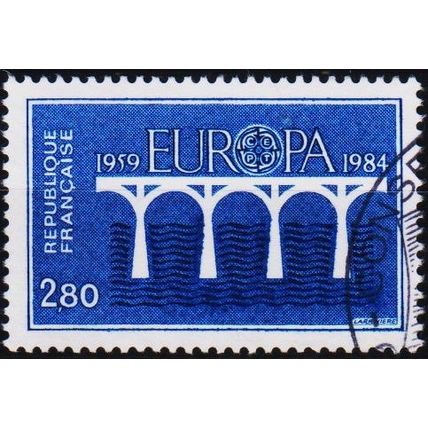 France. 1984 2f80 S.G.2626 Used