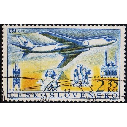 Czechoslovakia. 1957 2k35 S.G.1001 Used