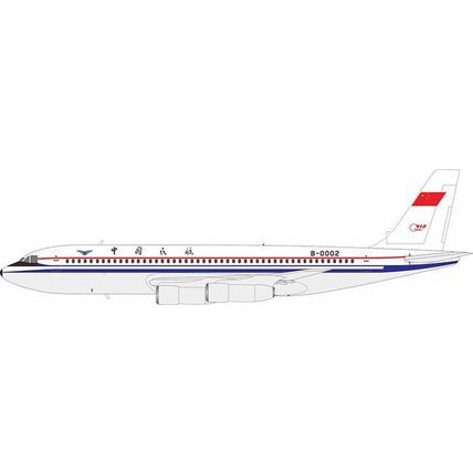 SHANGHAI Y-10 CAAC B-0002 WITH STAND - KJ MODELS KJ-Y-10-178 1/200 PRE ORDER