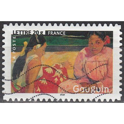 France 2006 Michel 4039IAA O Cote (2008) 1.10 € Femmes de Tahiti Paul Gauguin