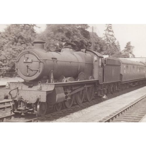 Railway Photo GWR 4917 Crosswood Hall Wellington Somerset Great Western Loco