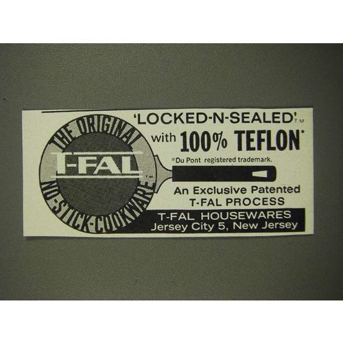 1964 T-Fal Housewares Ad - Locked-N-Sealed