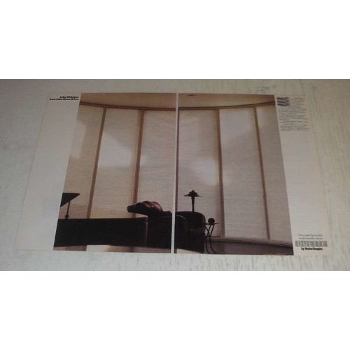 1989 Hunter Douglas Duette Window Fashions Ad - Lake Michigan from Lake Shore