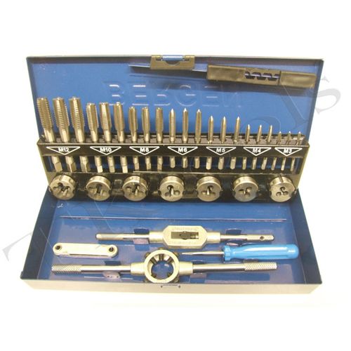 32 Piece Metric Finishing Tap and Die Set