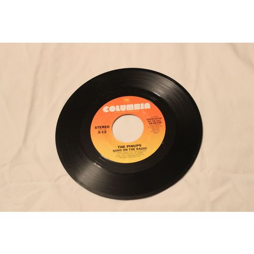 The Pinups Promo 45 & Picture Sleeve-SONG ON THE RADIO STEREO