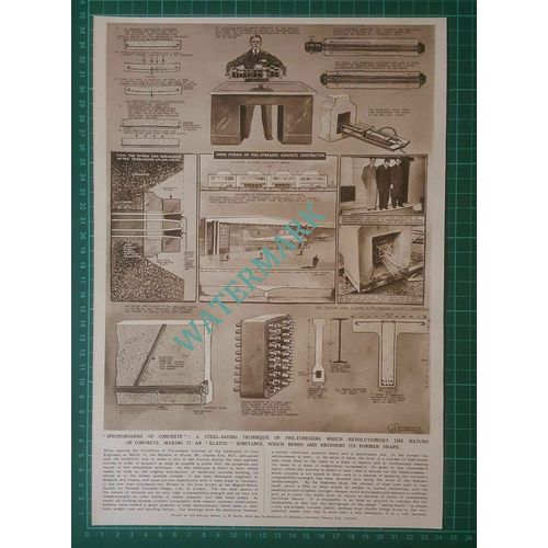 (X463) Stressed Concrete Design London - 1949 Clip